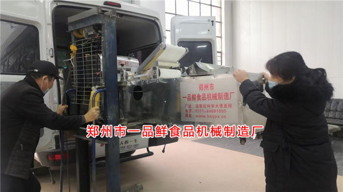 設備裝車發走