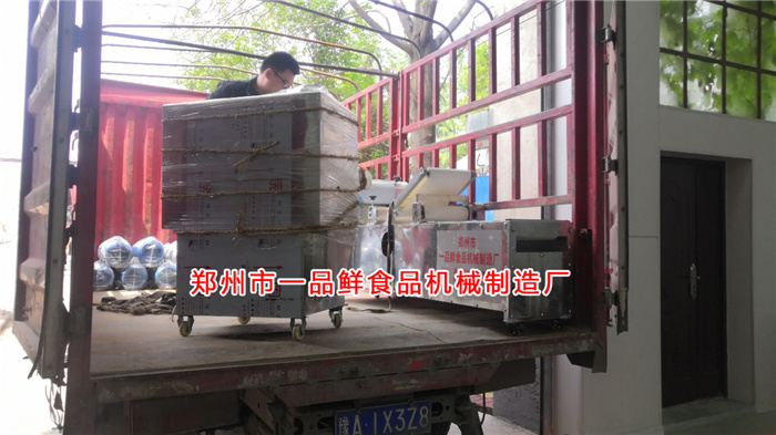 設備裝車完畢即將發往目的地